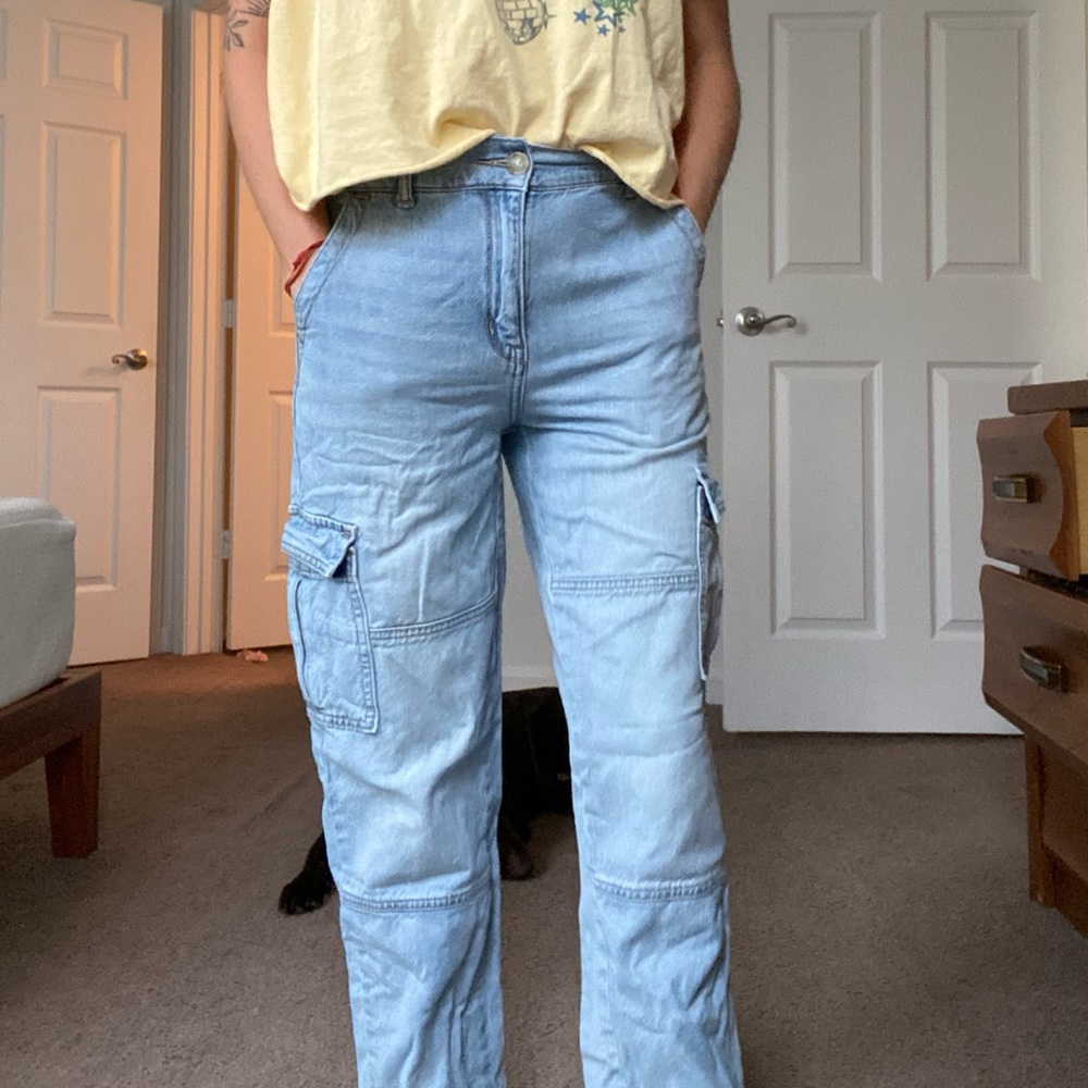American eagle jean cargo pants